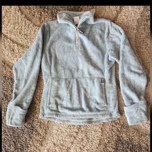 The North Face Women's Soft Blue Turtleneck Sweater